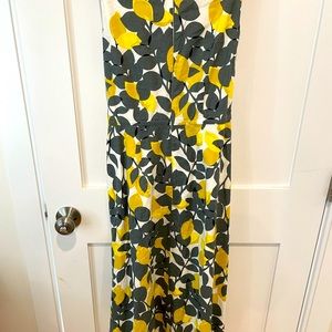 Boden linen floral dress